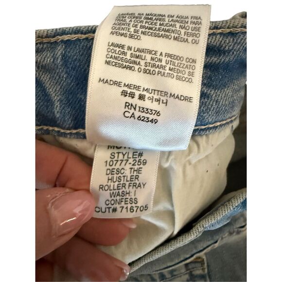 MOTHER The Hustler Roller Sneak High-Rise Wide-Leg Jeans - Picture 10 of 11